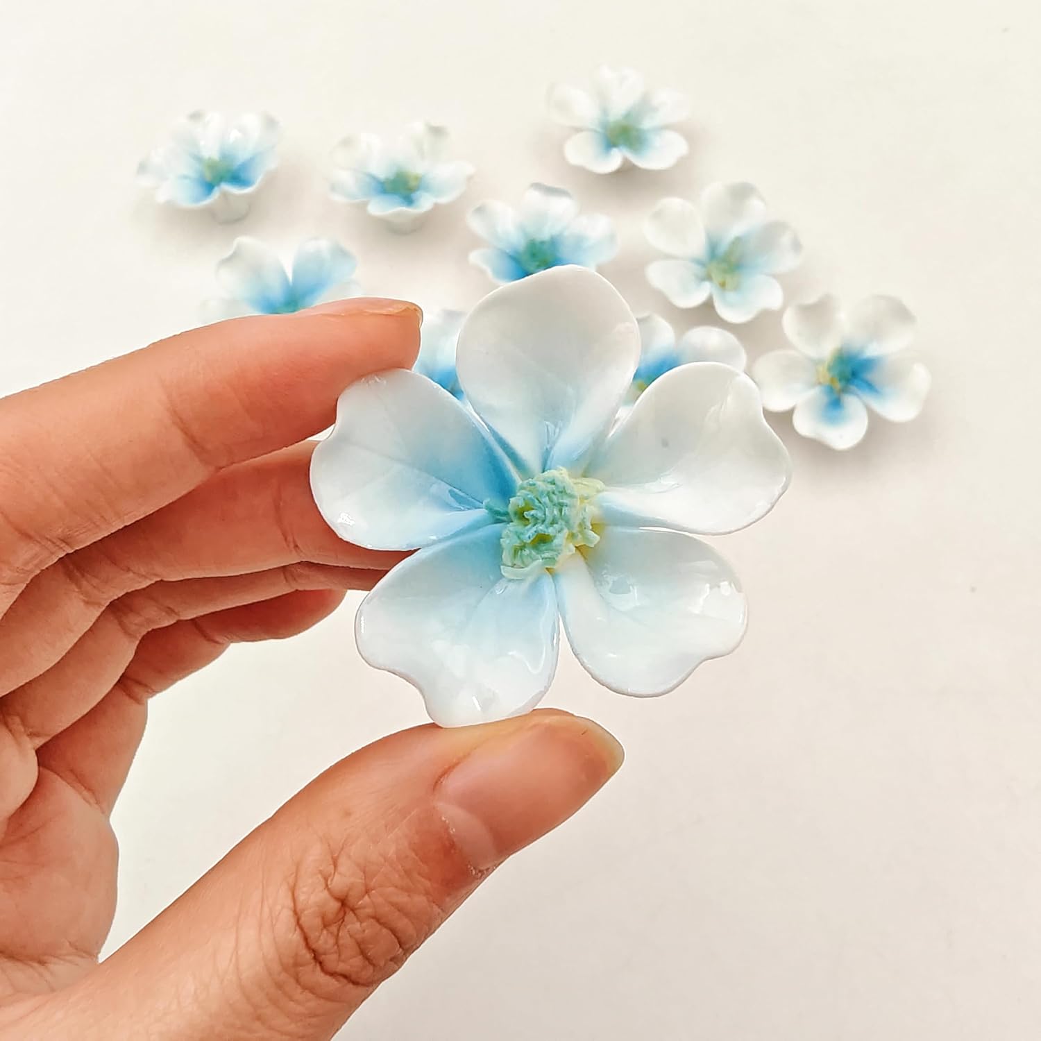 Detalle de Ceramic Flower Mosaic Tiles, Porcelain