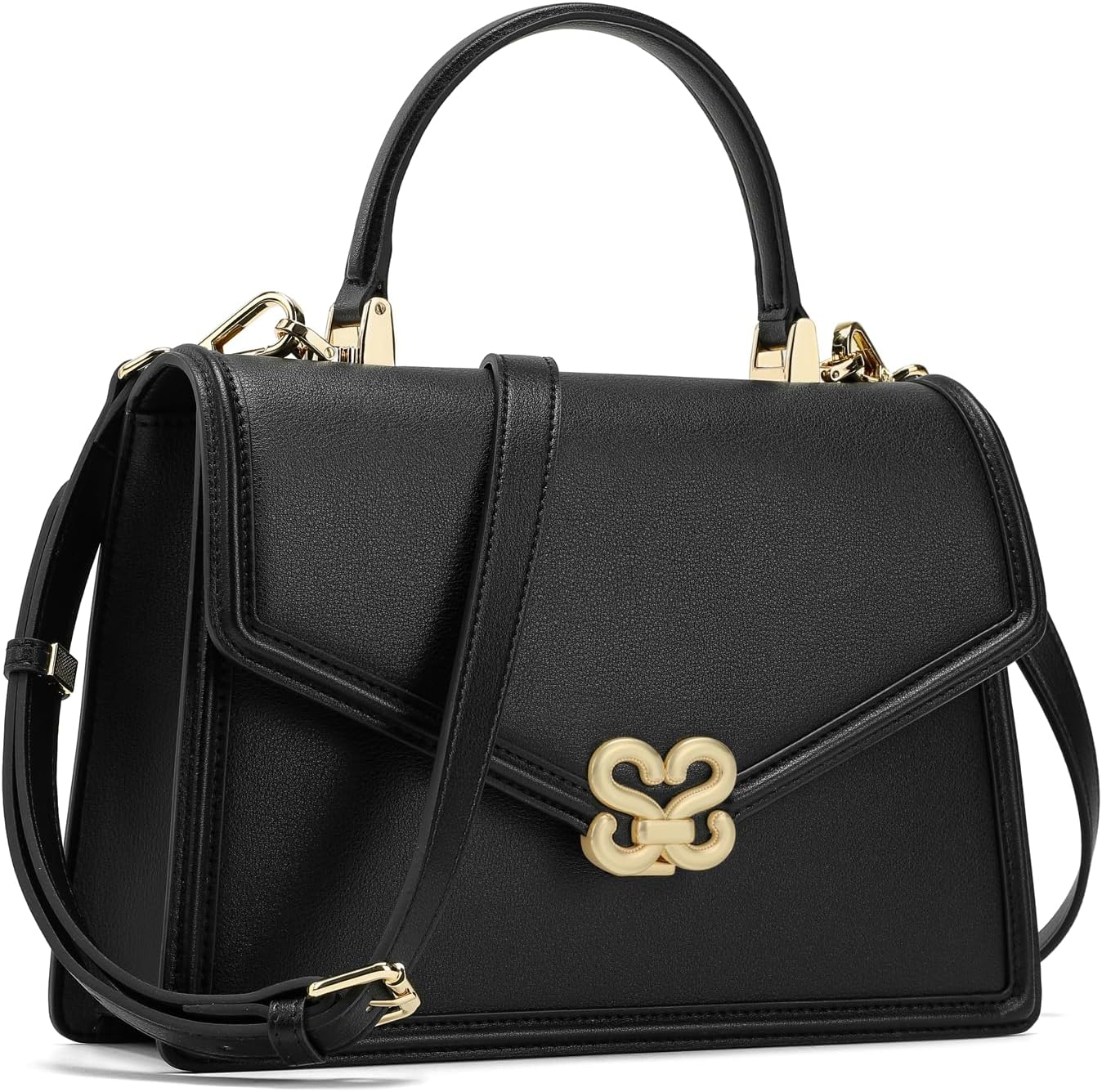 Thumbnail 6 de Top Handle Bag in Synthetic Leather