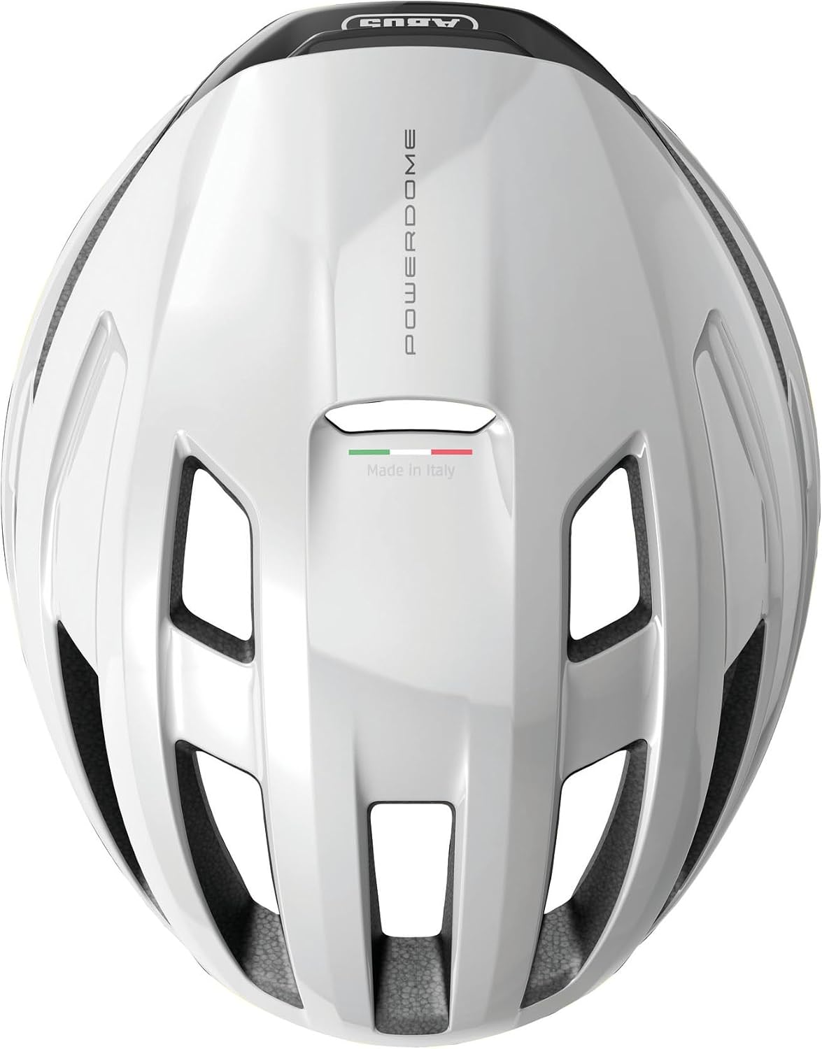 Detalle 2 de ABUS PowerDome racefietshelm, maat M, wit glanzend met ventilatiekanalen