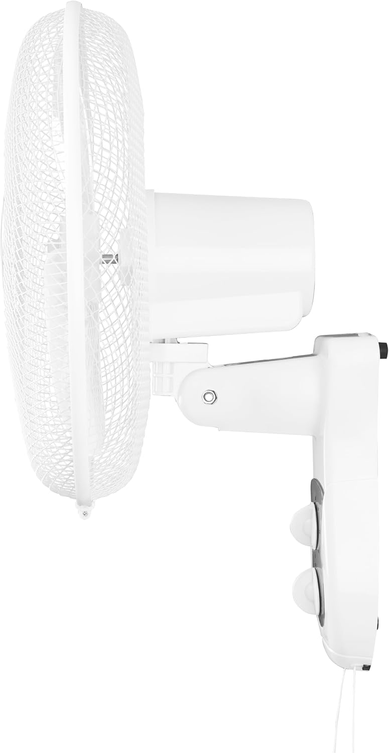 Detalle de Orbegozo WF 0139: Ventilador de pared oscilante de 40 cm, 3 velocidades y temporizador de 120 minutos