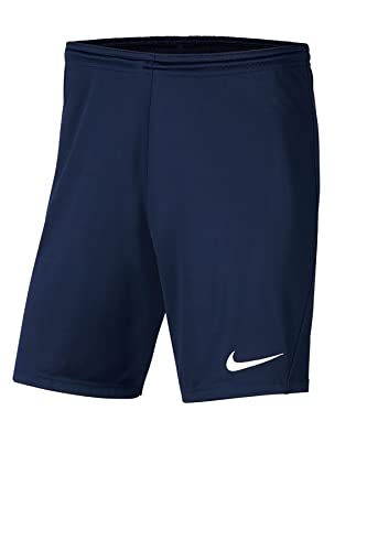 Thumbnail 5 de Nike M NK Dry Park III Short Nb K - Pantalones Cortos de Deporte para Hombre (Midnight Navy/White), L