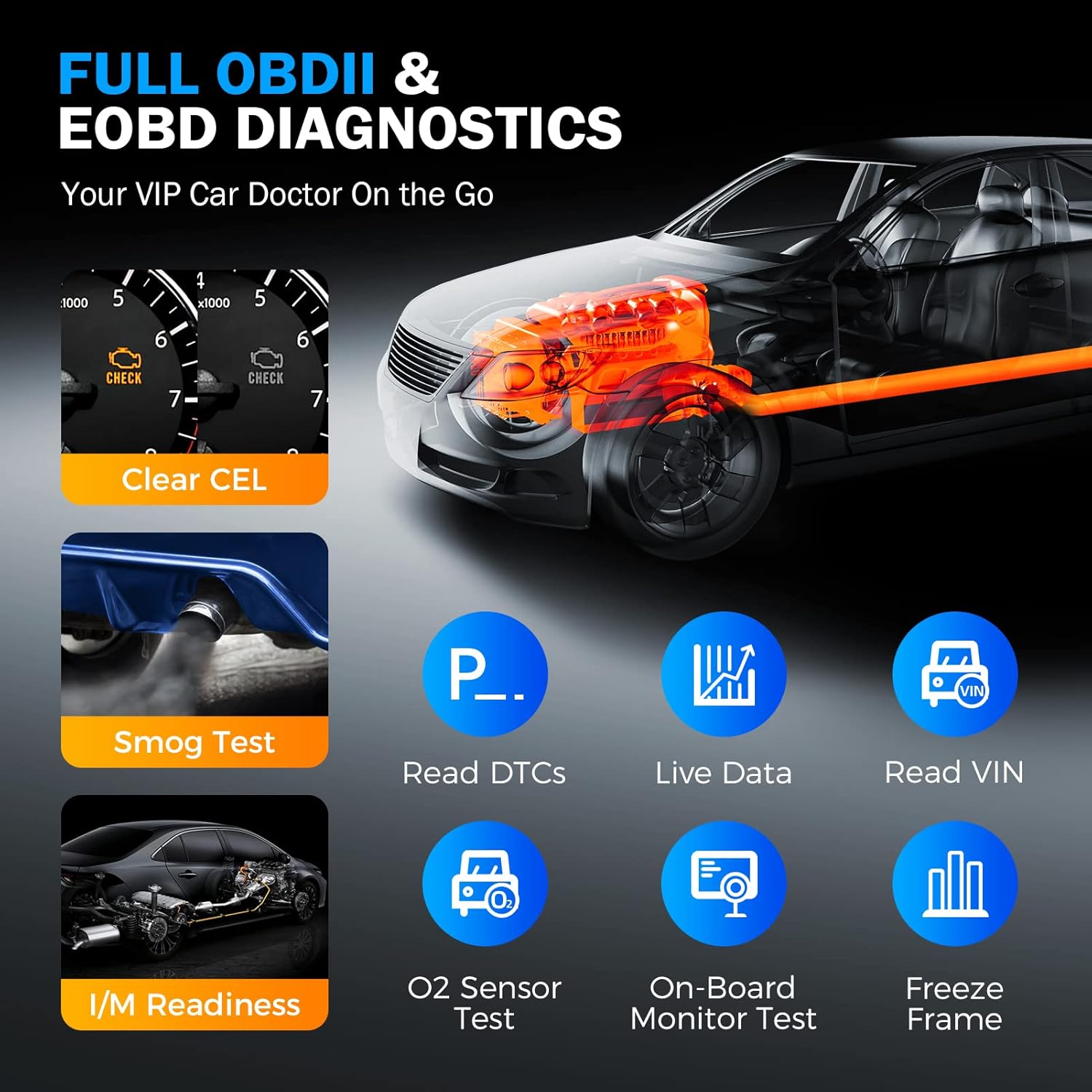 Thumbnail 4 de Launch CR529 Scanner OBD2 Diagnostic Voiture