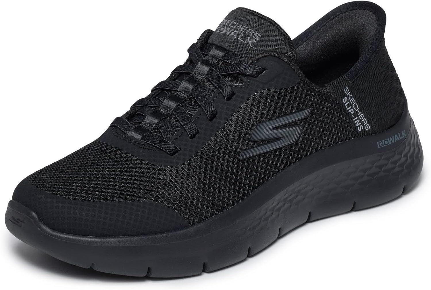Detalle de Skechers Go Walk Flex Grand Entry Donna – Sneaker bianchi, Slip‑Ins comodi e leggeri