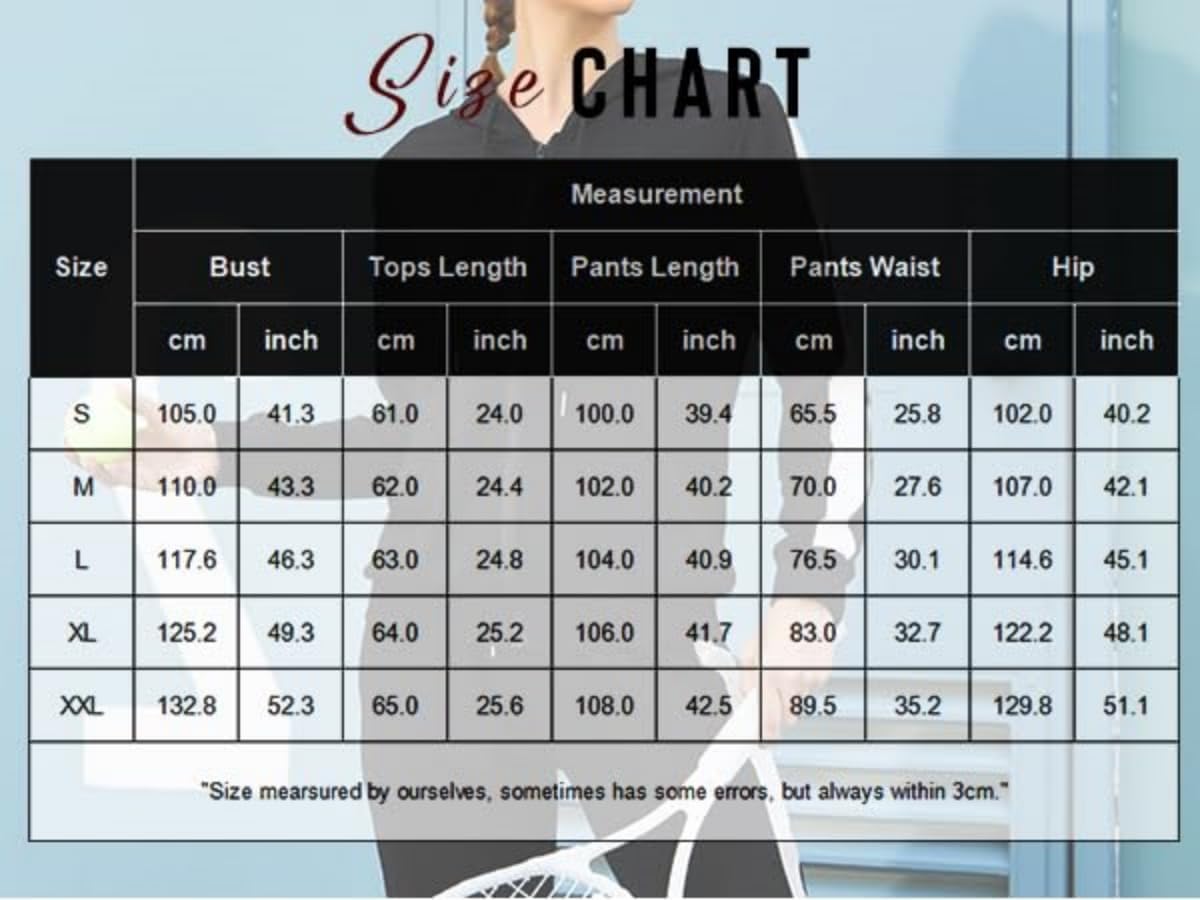 Thumbnail 5 de Parabler Tuta Sportiva da Donna 2 Pezzi – Completa Autunno/Inverno, cappuccio e tasche, design patchwork a righe