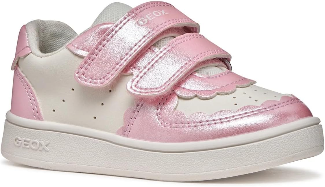 Detalle de Geox Mädchen B Eclyper Girl ASneaker – atmungsaktiv, alltagstauglich