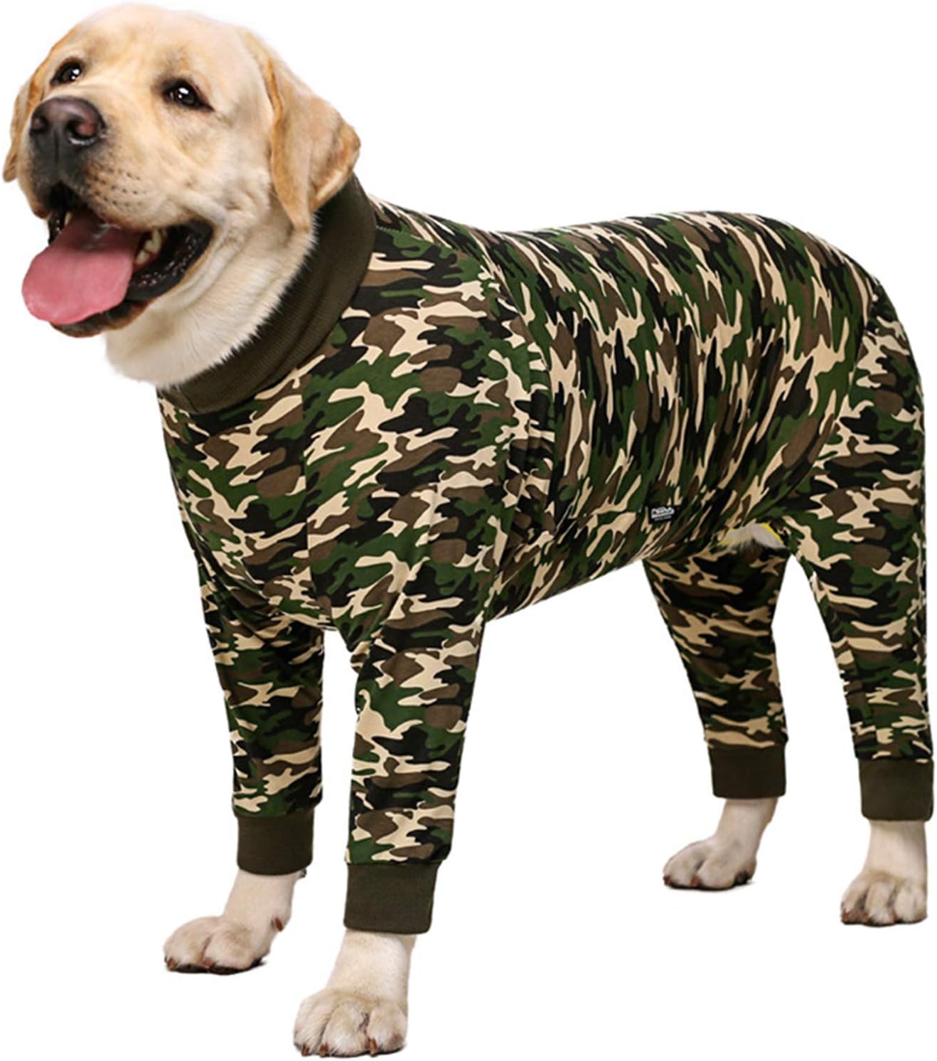 Detalle 1 de BT Bear Large Dog Clothes Recovery Suit Onesie (Elastic Dog Jumpsuit)