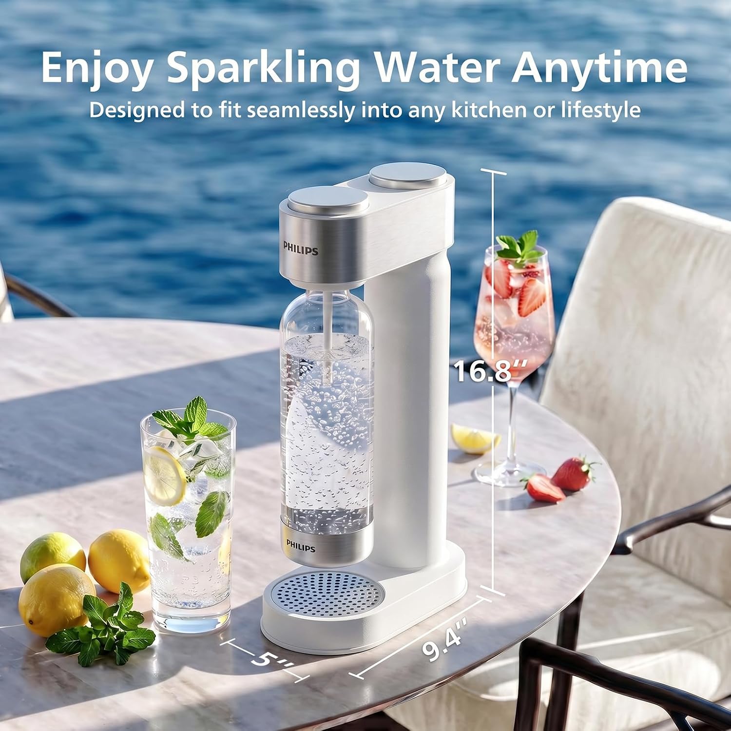 Thumbnail 4 de Philips ADD4902BKOQ Sparkling Water Maker 1L 💧