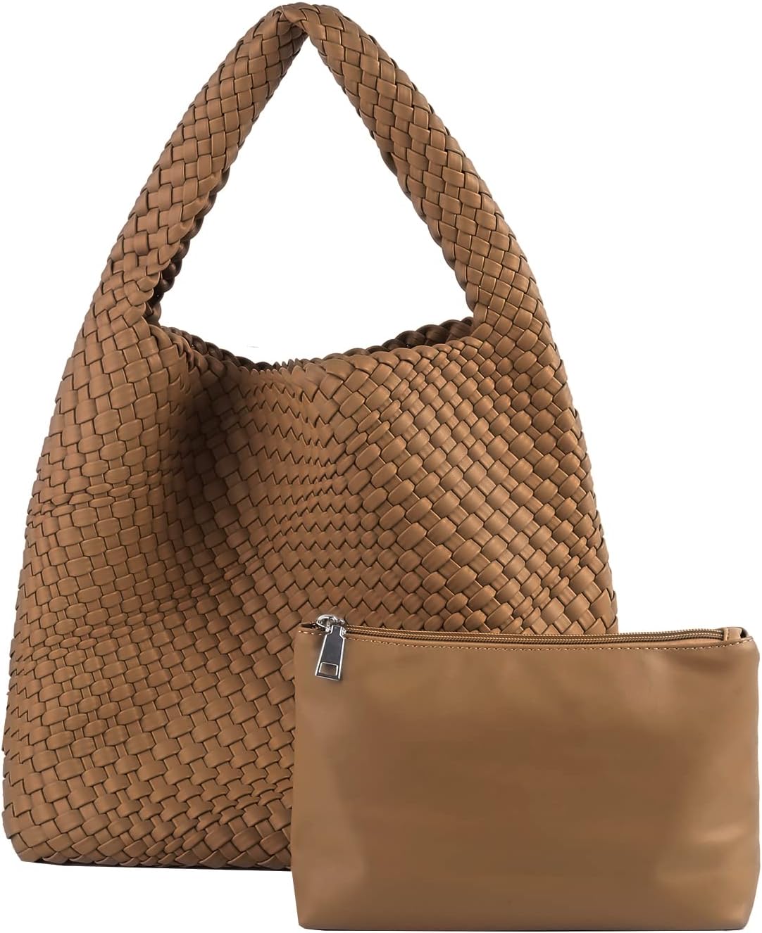 Thumbnail 6 de Woven Tote Bag in Vegan Leather
