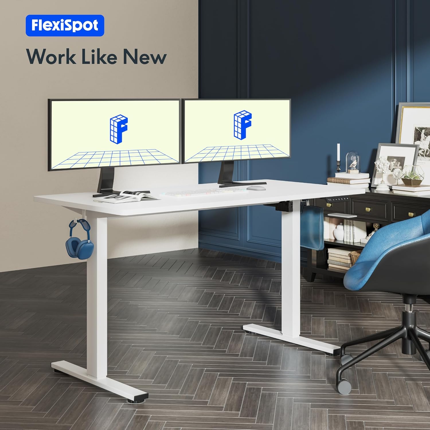 Detalle 2 de FLEXISPOT 100x60 cm Scrivania Elettrica Regolabile