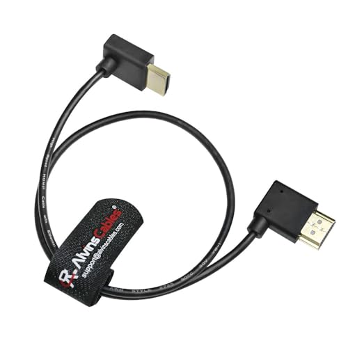 Detalle de Alvin's Cables Z CAM E2 L‑Shape 45cm HDMI cable