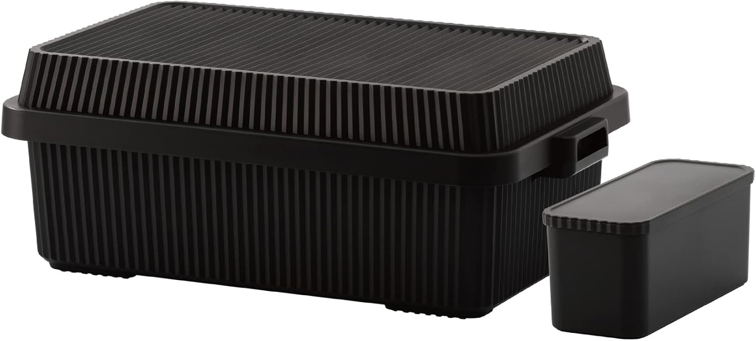 Detalle de ライクイット STC-01S スタックアップコンテナー 53L インナーボックス付き・積み重ね対応