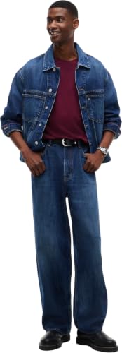Thumbnail 3 de Tommy Jeans T-Shirt da Uomo Slim Fit Originale TJM, Viola (Bacca di Calypso) - Taglia L