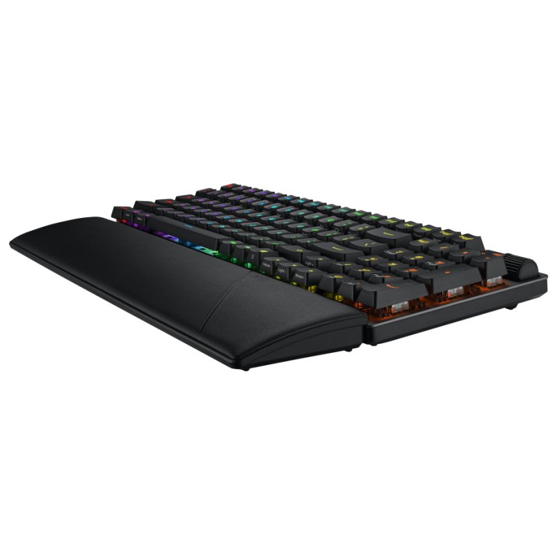 Detalle de ASUS ROG Strix Scope II 96 RX teclado mecánico inalámbrico