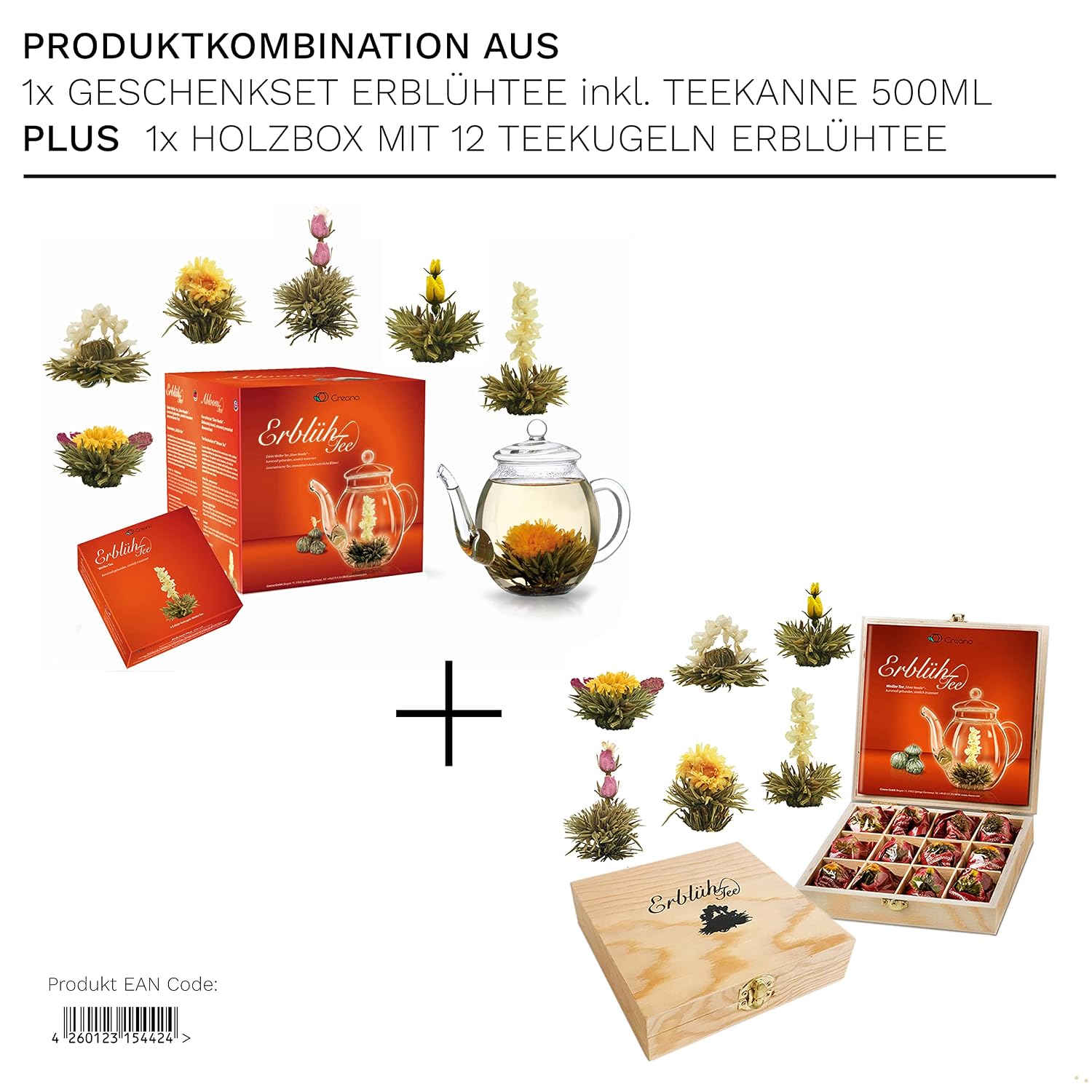 Thumbnail 1 de Creano Teeblumen Mix Geschenkset