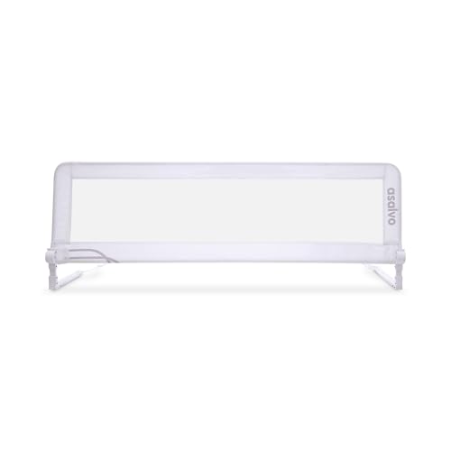 Detalle de Asalvo Barrera de Cama 2 en 1 de 150 cm para Niño - Abatible, Apta para Cama Nido y Fácil de Transportar