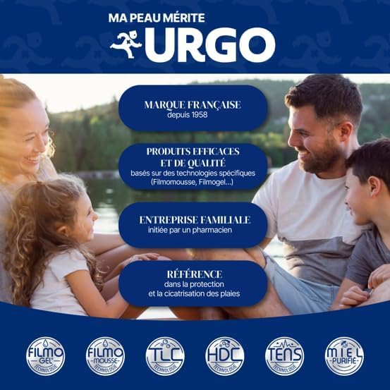 Detalle 1 de Urgo 10423A hydrocolloïde vingerpleisters, waterdicht, 8 stuks