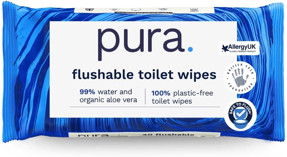 Thumbnail 3 de Pura Flushable Moist Wipes 560