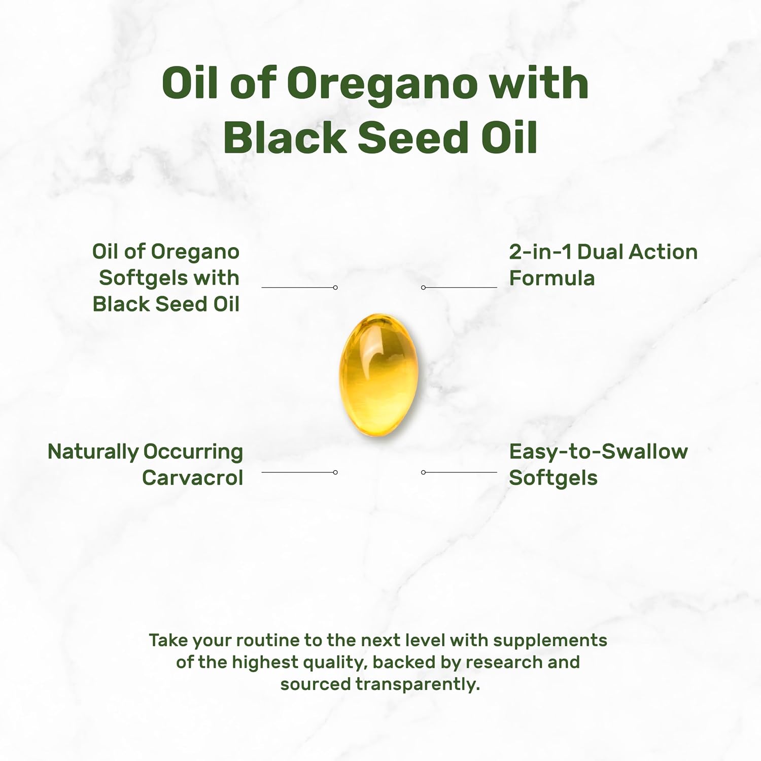 Detalle de DEAL SUPPLEMENT Oregano Oil Softgels, 150 Count