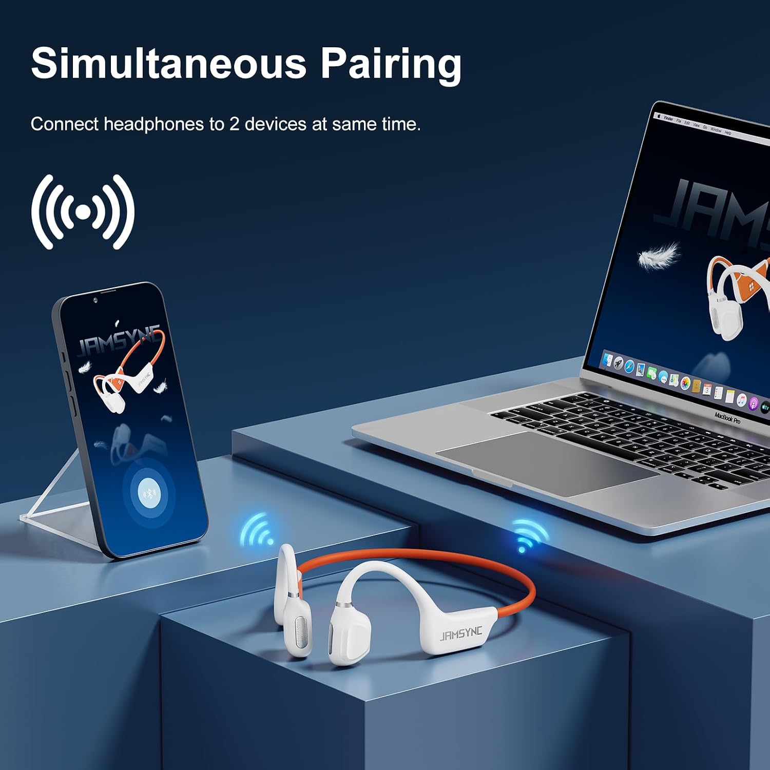 Thumbnail 6 de Open-Ear Headphones with Bluetooth 5.4