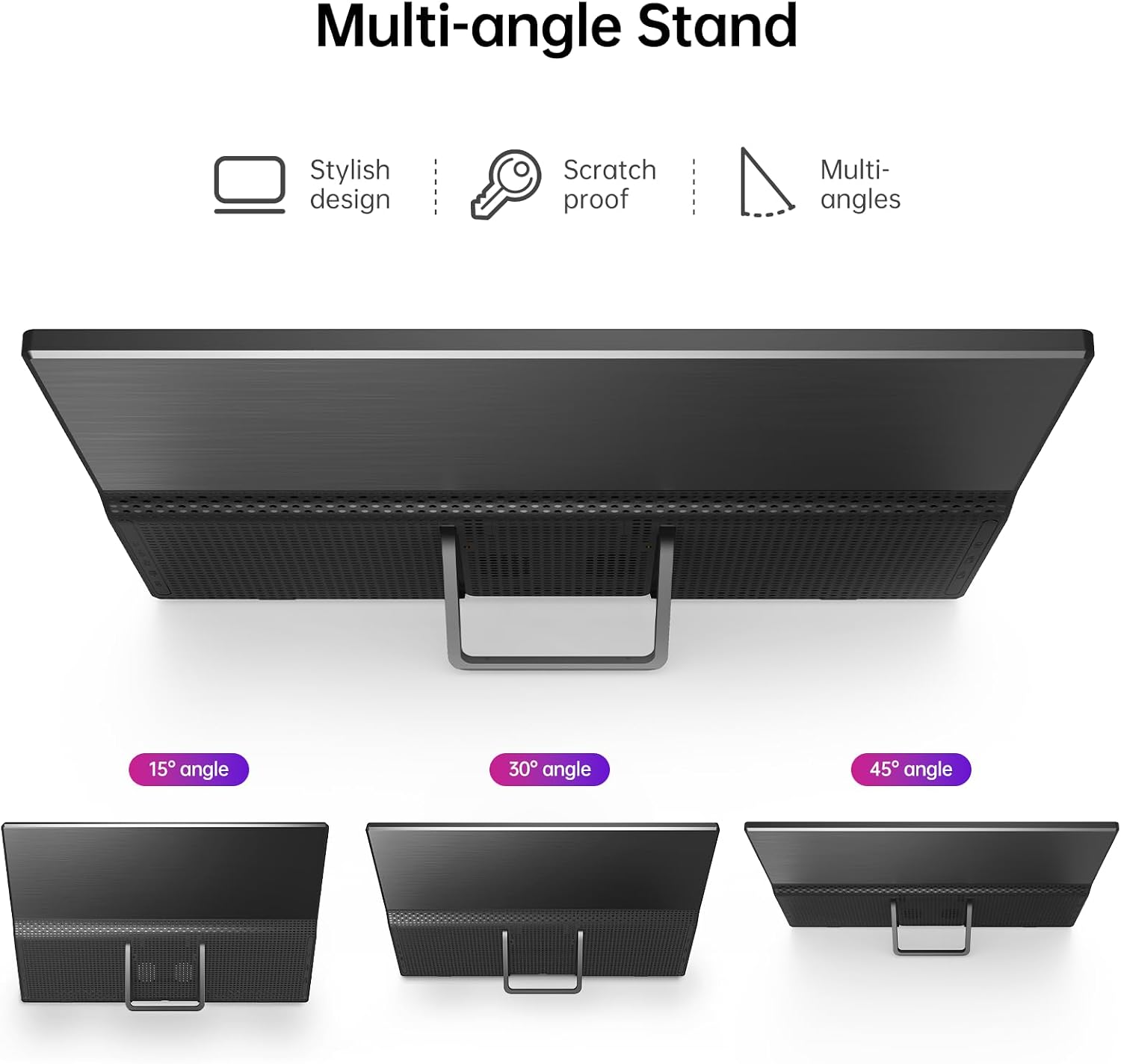Thumbnail 4 de Yxk Portable Monitor 15.6 Inch