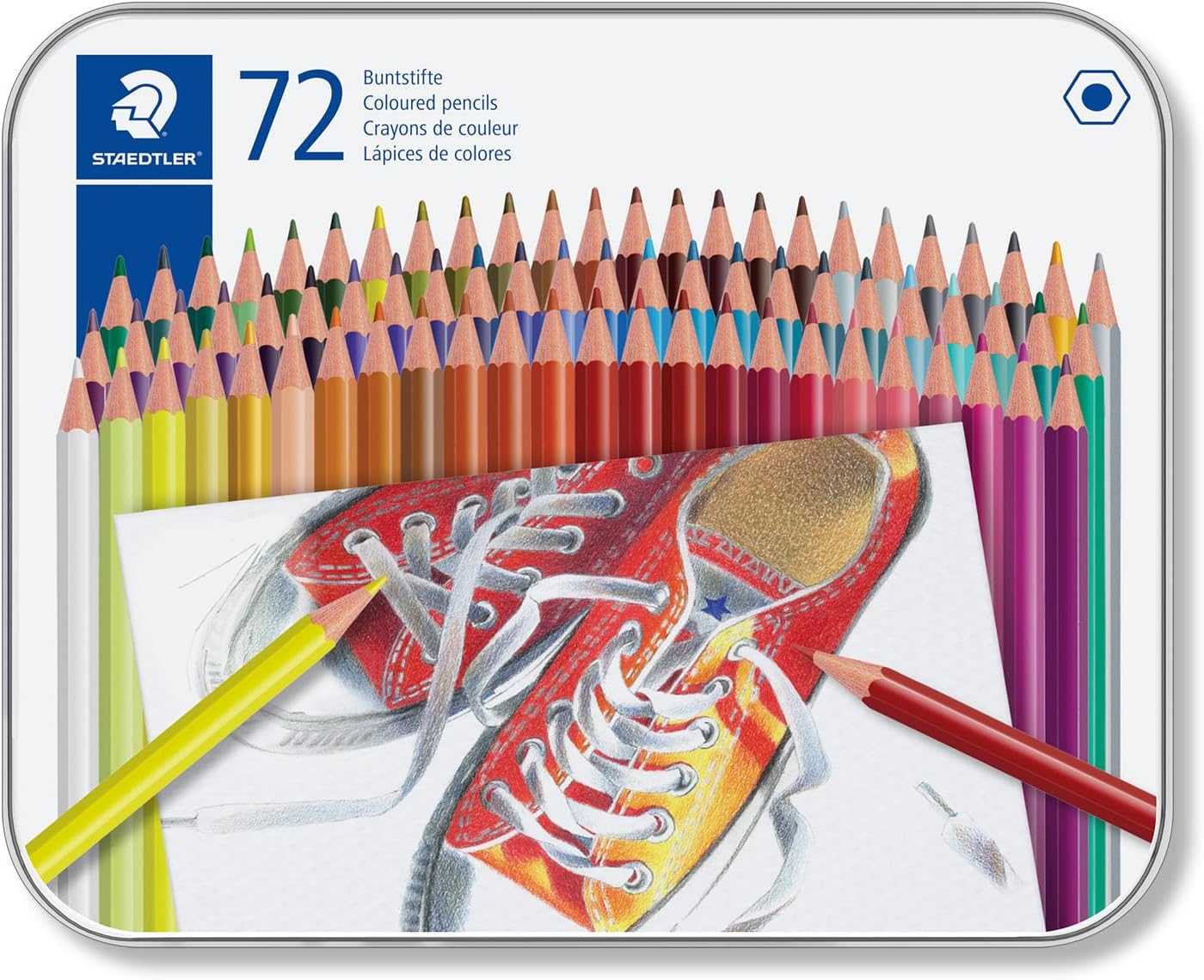 STAEDTLER 175M72 Lápices de colores 72 🎨