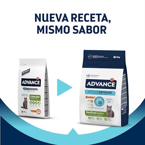 Thumbnail 1 de Advance Cat Junior Sterilized Pienso 10 kg
