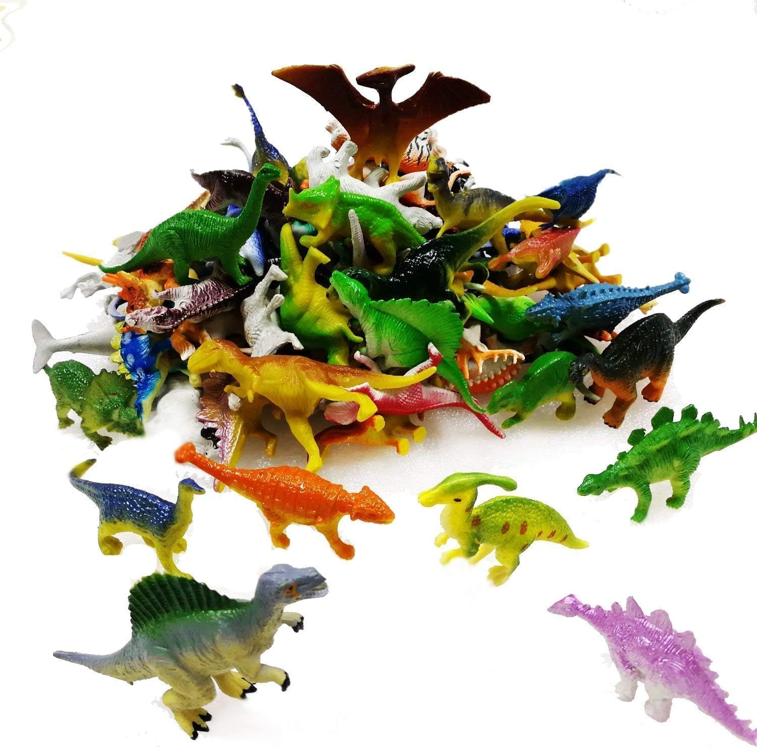 Thumbnail 6 de OuMuaMua Dinosaur Toys 78-pack mini figures