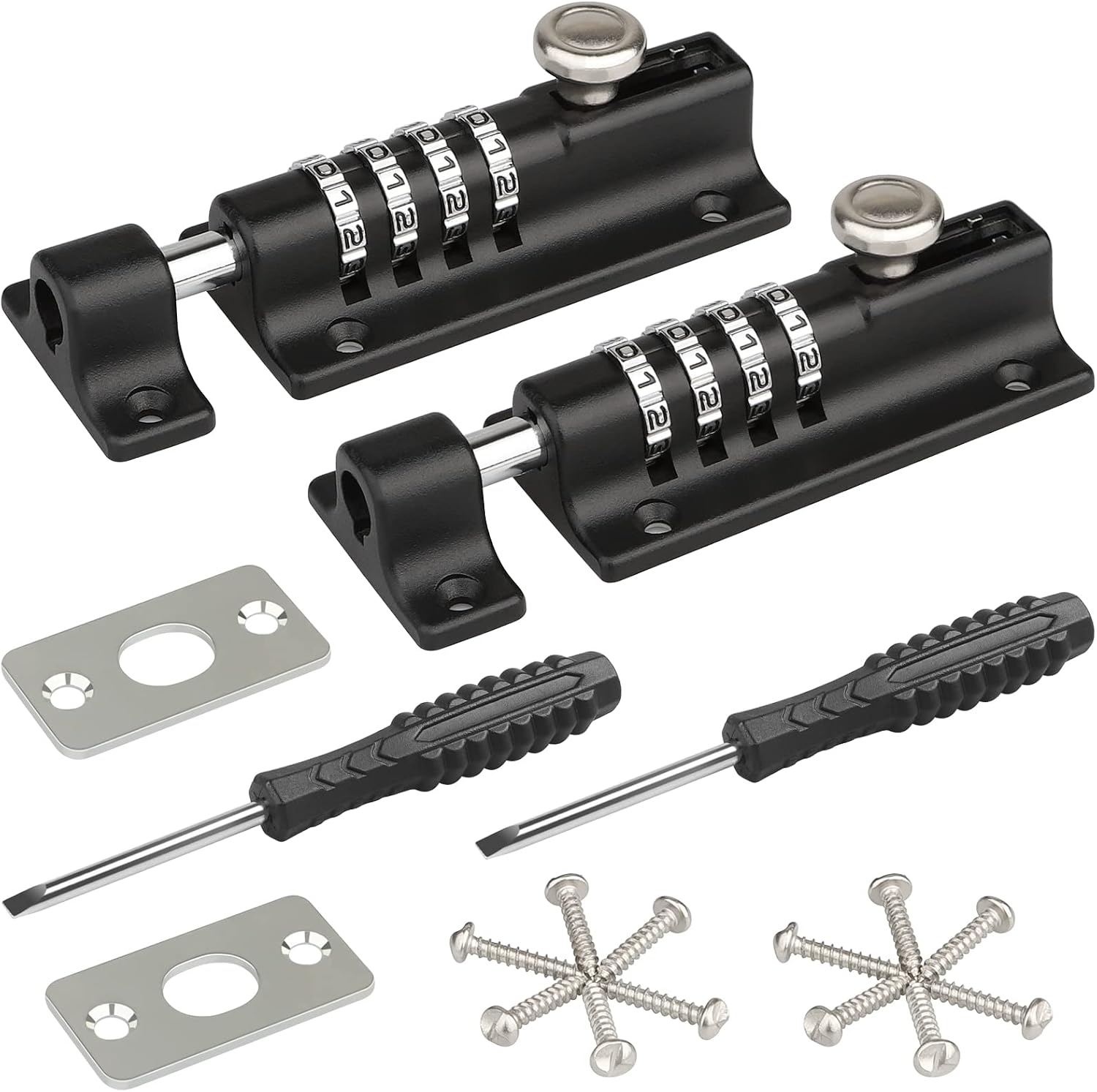 Detalle de Spopal 120mm combi bolt lock, 4 digit