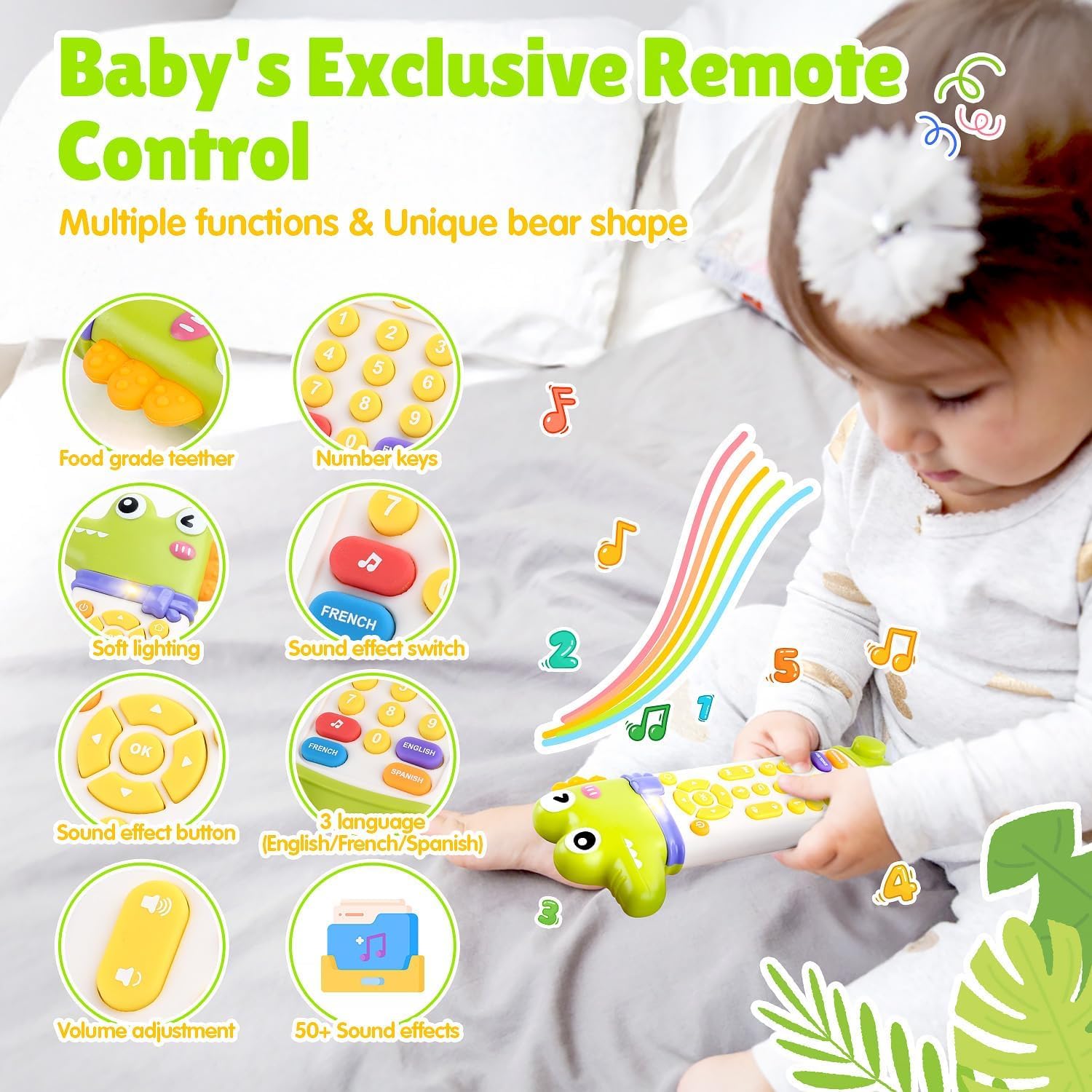 Thumbnail 1 de Goorder Baby Remote Toy 55 Melodies