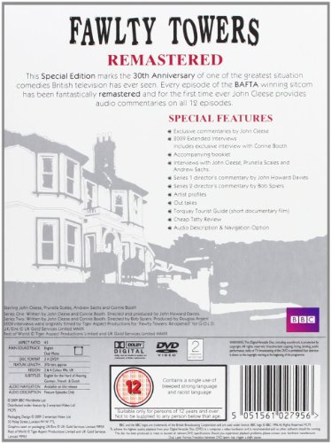 Thumbnail 1 de Fawlty Towers - The Complete Collection Box Set (Remastered) – edición Reino Unido [DVD]