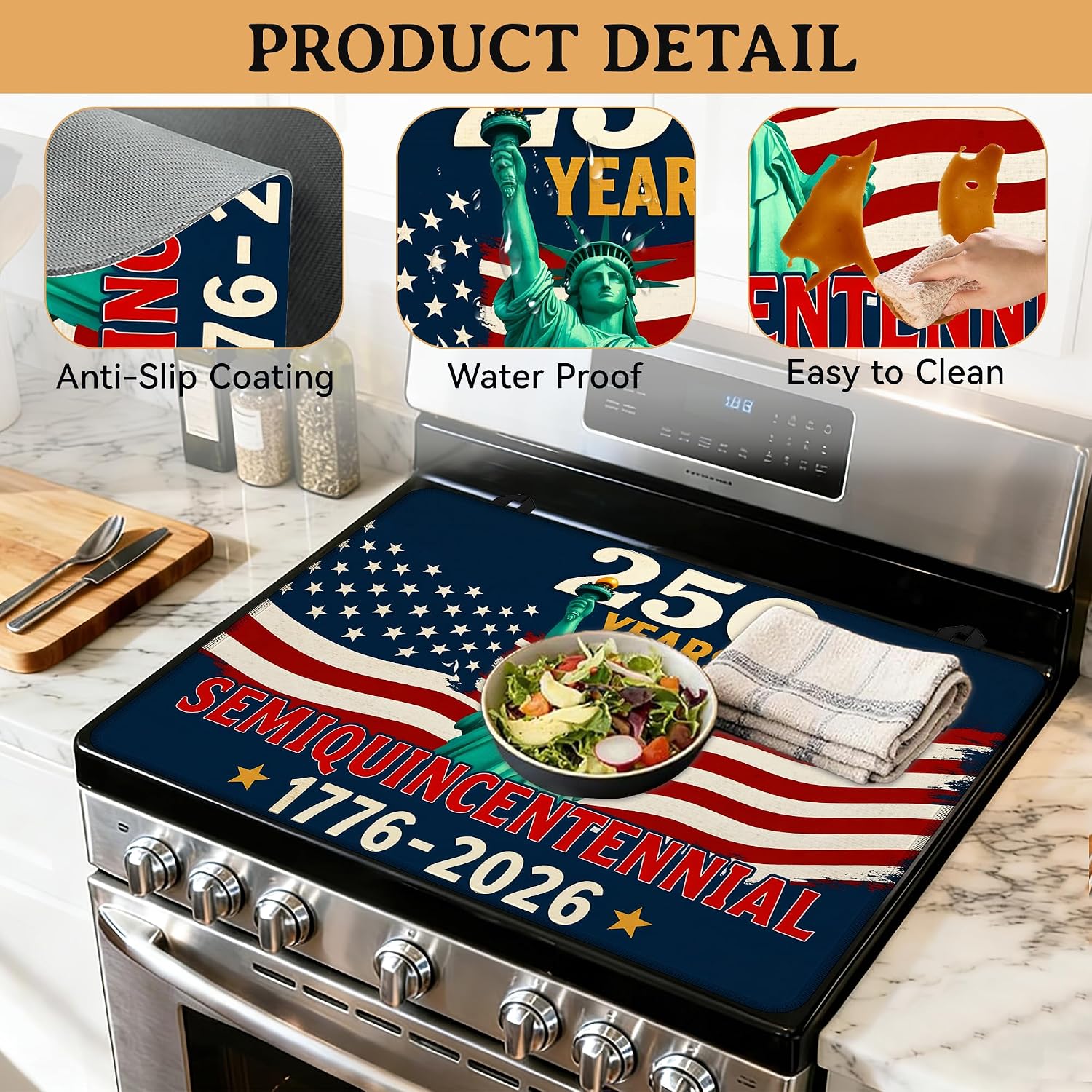 Detalle de Electric Stove Top Cover 28 x 20 in.
