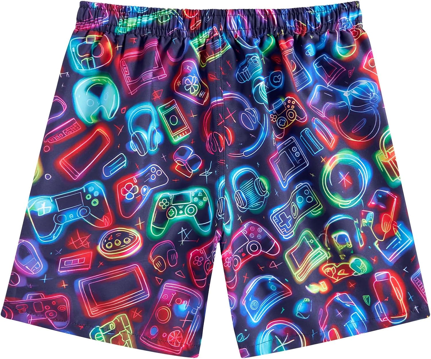 Detalle 2 de ALISISTER Boys Swim Trunks Quick Dry Compression Line with Boxer Brief Liner