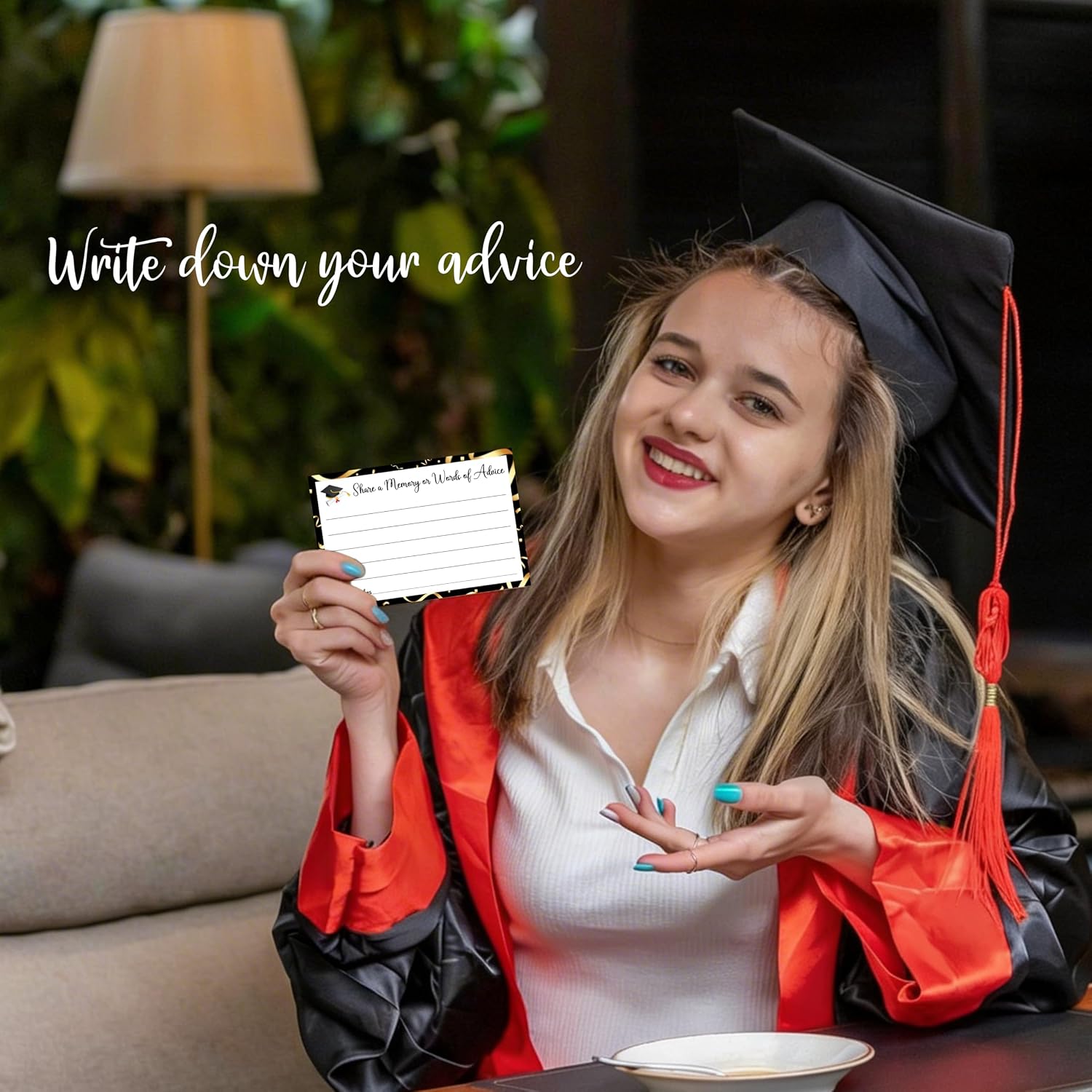 Detalle 2 de Graduation Advice Cards, 4" x 6