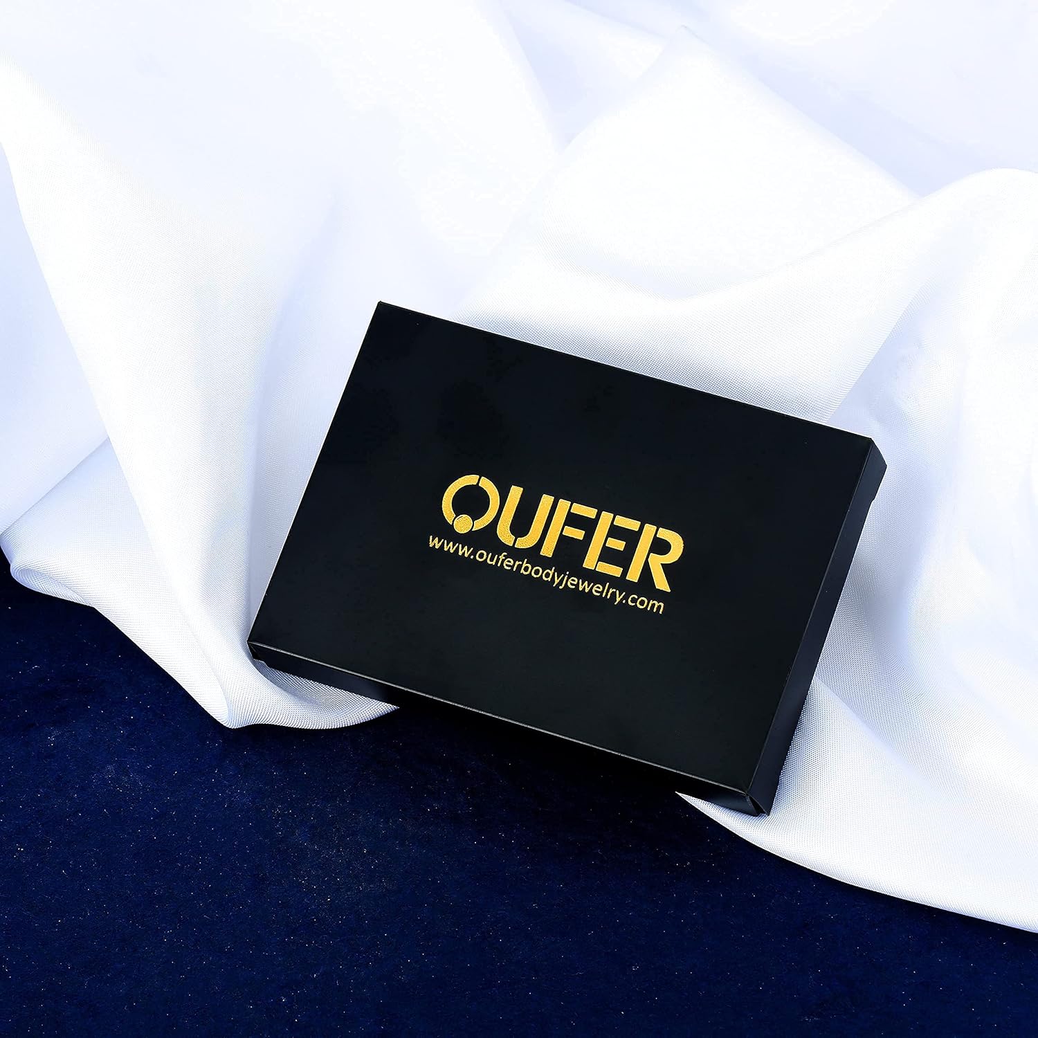 Detalle de OUFER 100PCS Lot Piercing Langue 316L 14G