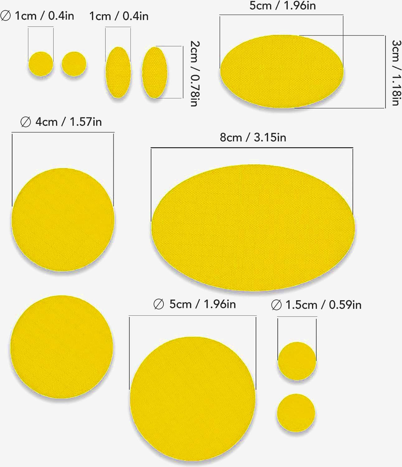 Thumbnail 2 de aZengear Repair Patches (30+ Colours) – 11 Self-Adhesive Patches for Down Jackets, Tents, Shoes and More