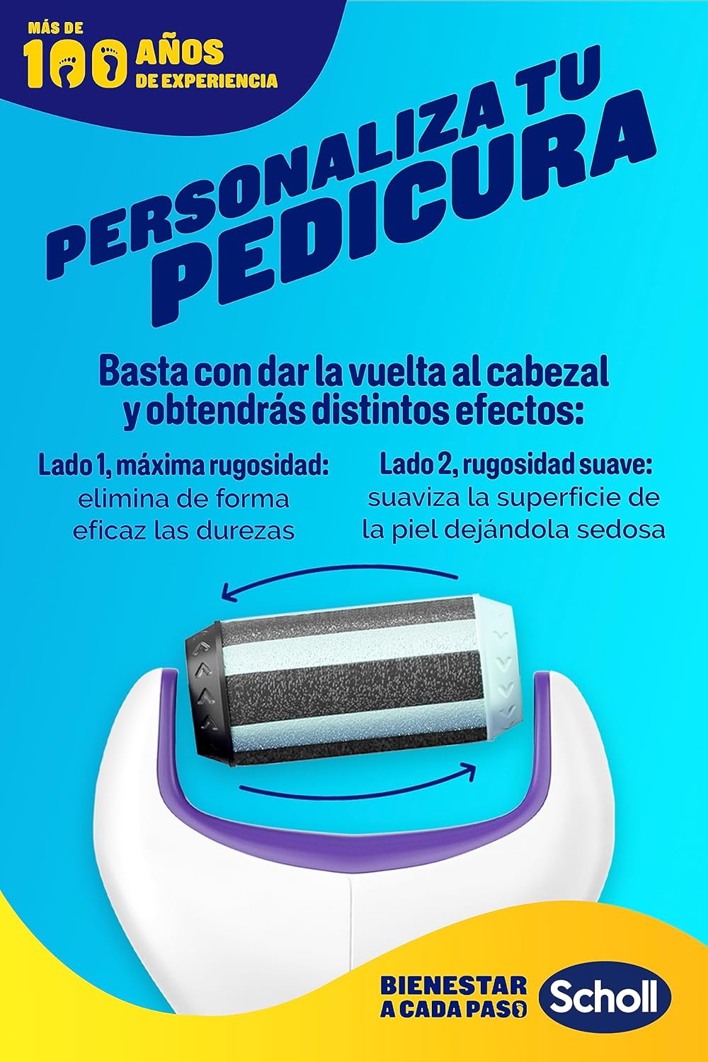 Thumbnail 4 de Scholl Expert Care Limar y Alisar 2 en 1 — lima eléctrica para pies