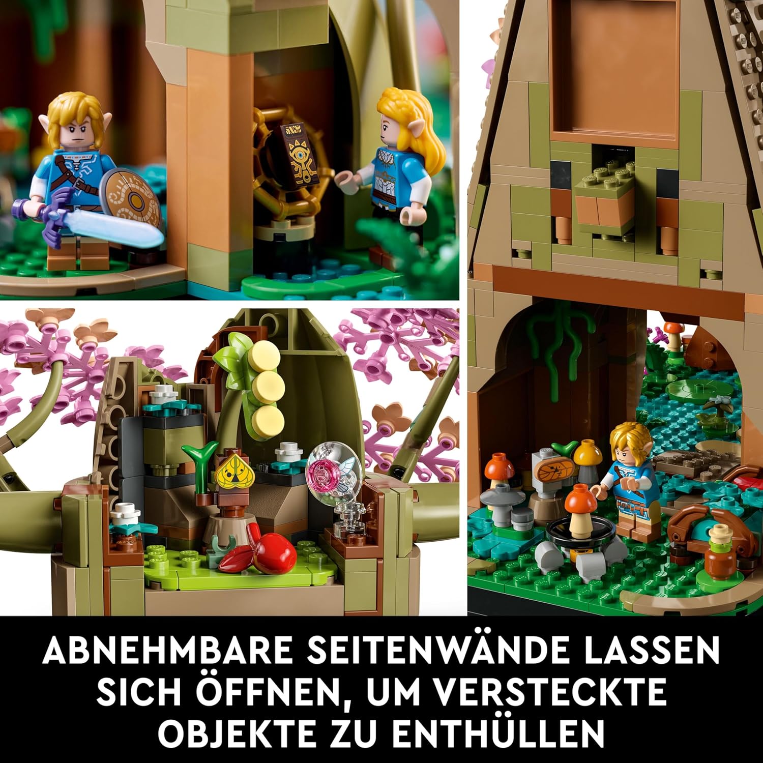 Thumbnail 4 de LEGO The Legend of Zelda Deku-Baum 2‑in‑1 Sammlerset 77092