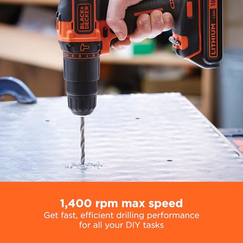 Thumbnail 4 de BLACK+DECKER cordless hammer drill 18V