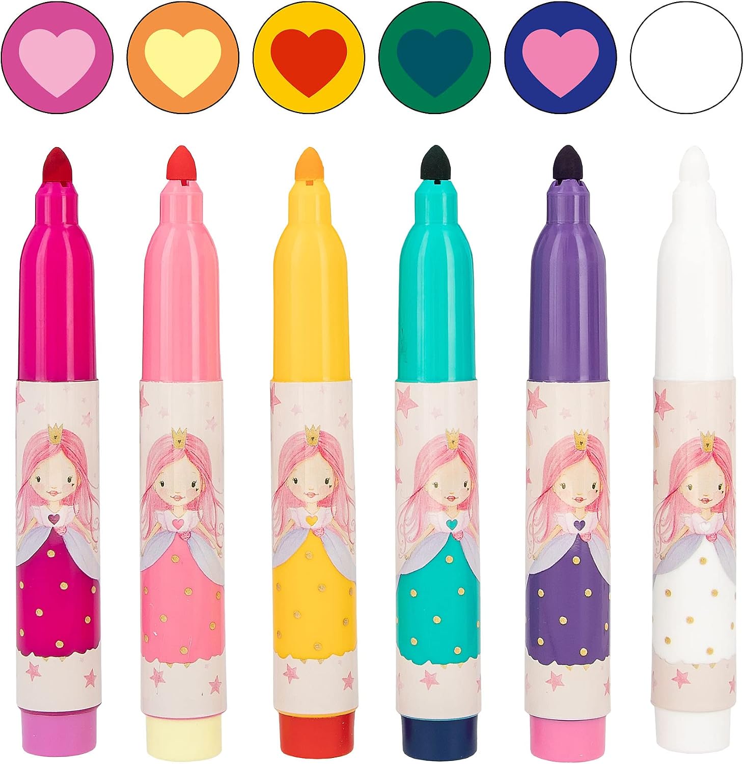 Detalle 2 de Depesche Magic Marker Set 5 Stifte Mimi