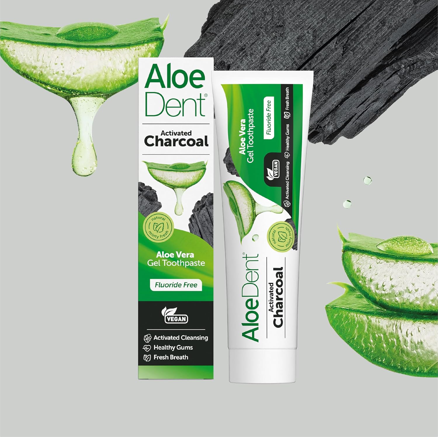 Thumbnail 4 de Aloe Dent AloeDent Charcoal Toothpaste, dentifrice