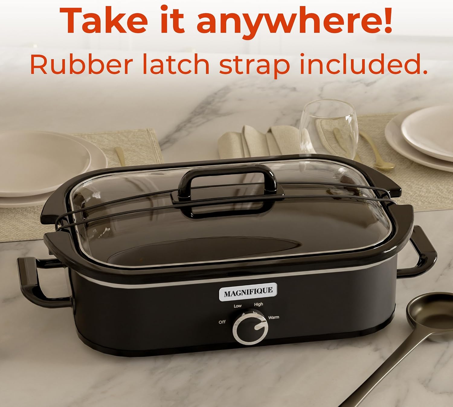 Thumbnail 5 de MAGNIFIQUE 4-Quart Slow Cooker for Families 🍲