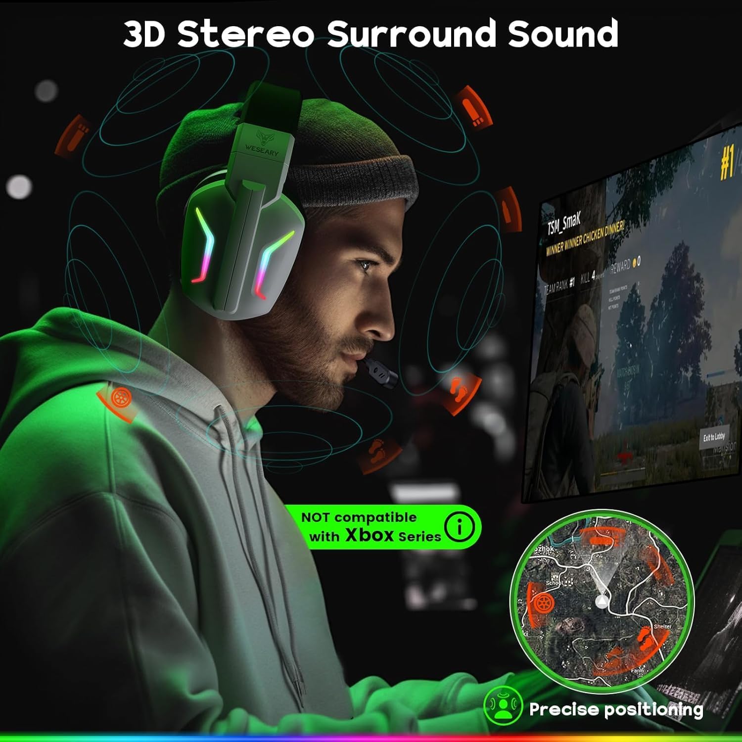 Thumbnail 2 de WESEARY WG1 Headset