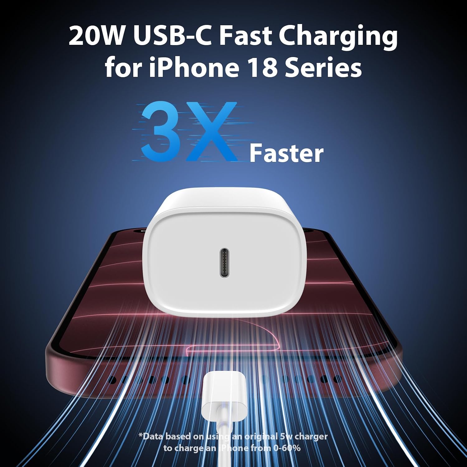 Thumbnail 1 de Apple iPhone USB‑C Fast Charging 10 ft Cable