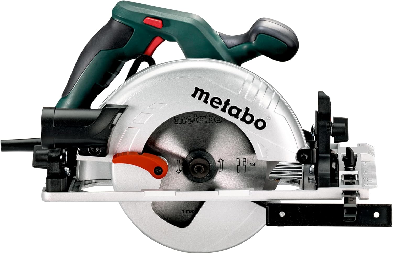 Thumbnail 4 de Metabo KS 55 FS: sega circolare manuale da 1200 W con profondità 55 mm e guida rail