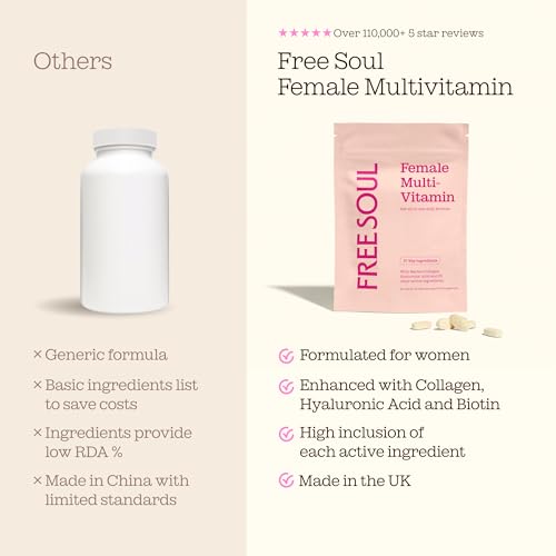 Thumbnail 7 de Women's Multivitamins & Minerals with Marine Collagen & Hyaluronic Acid by Free Soul