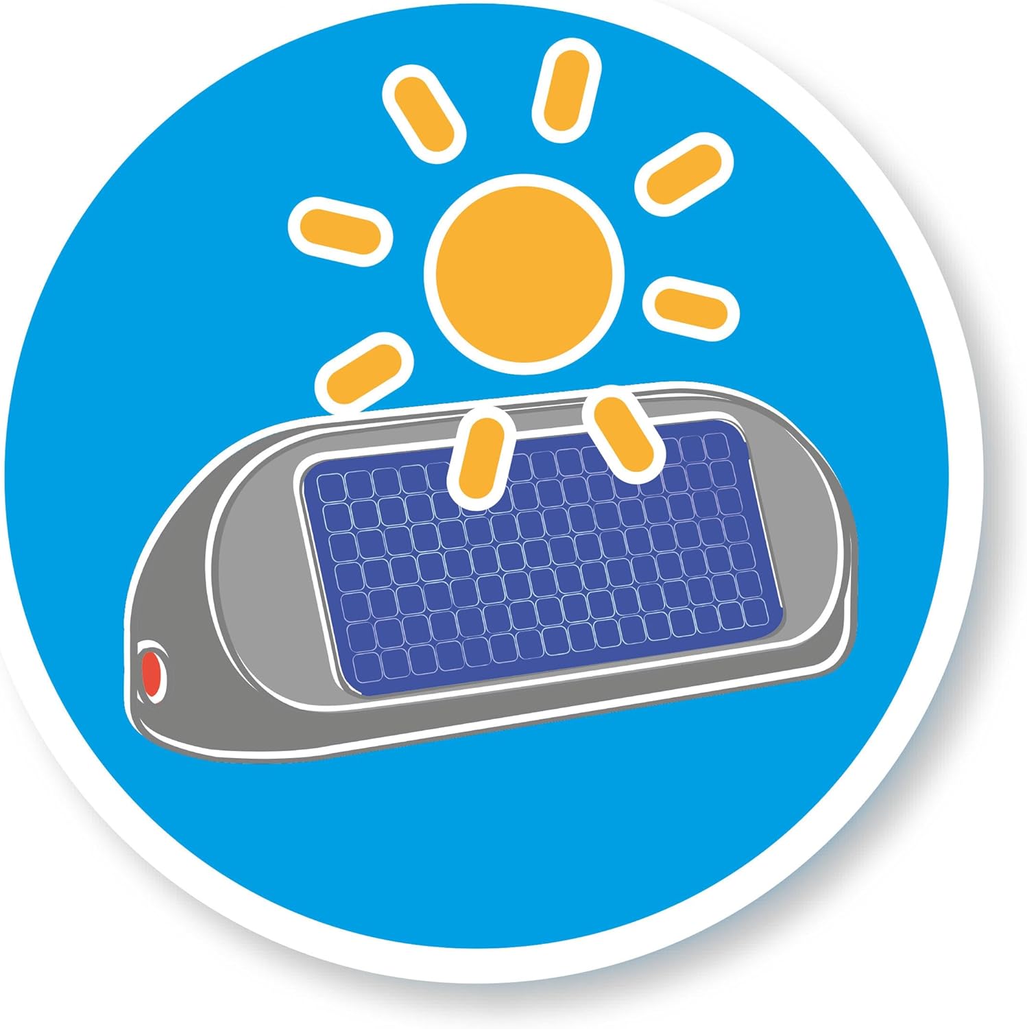 Detalle 2 de Smoby - Lámpara Solar Portátil 🌞 para Casitas Infantil
