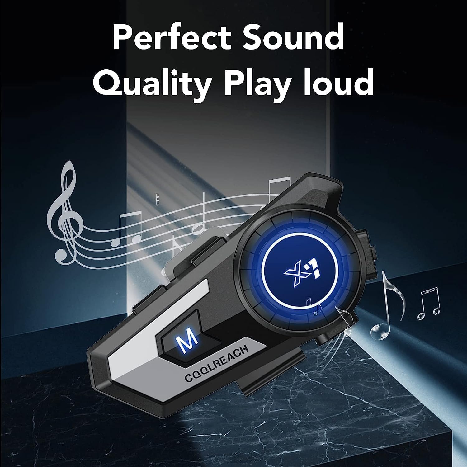 Thumbnail 3 de Motorradhelm Bluetooth Headset 90 Stunden