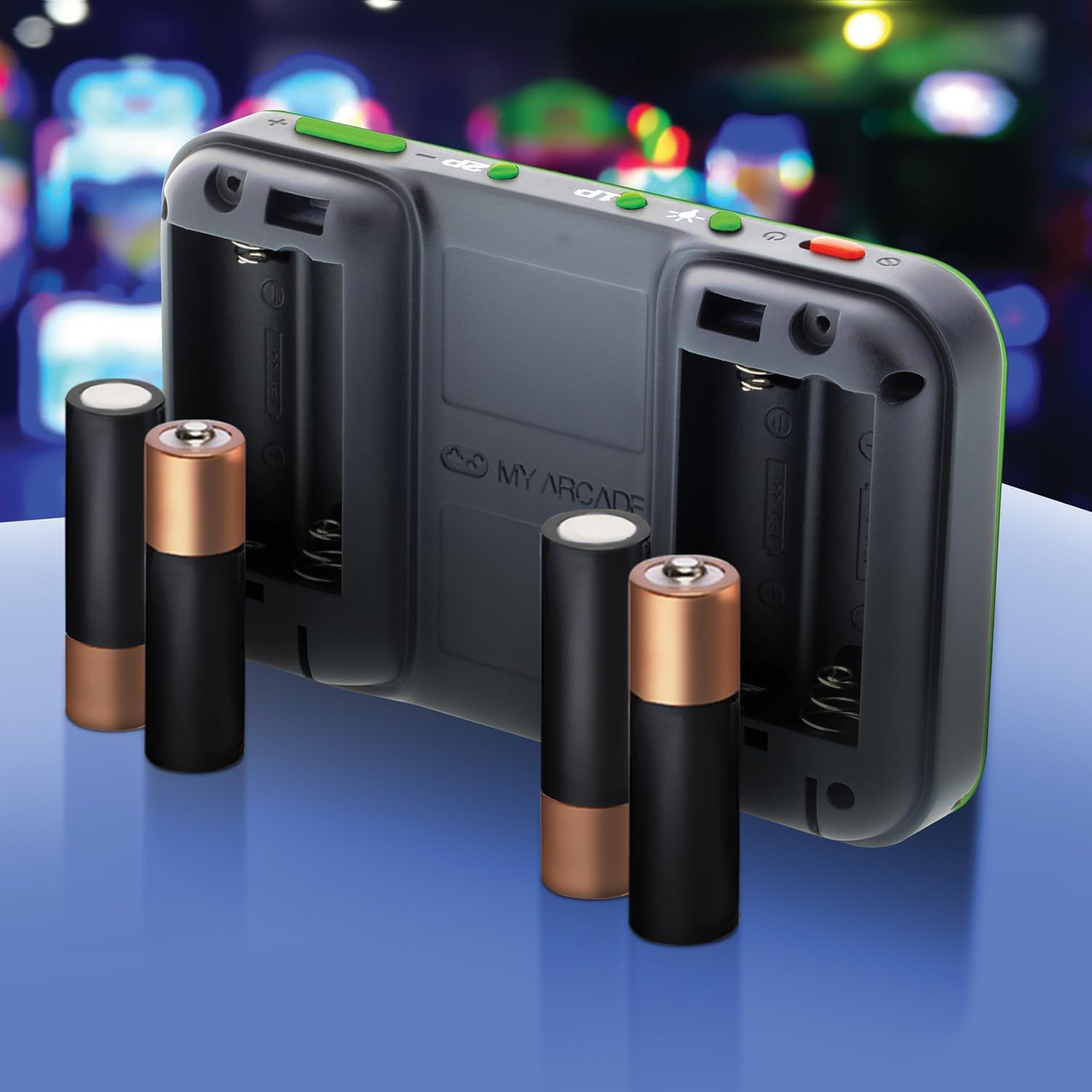Detalle de MY ARCADE Pocket Player PRO – konsola kieszonkowa Galaga i Galaxian, ekran 2,7 cala