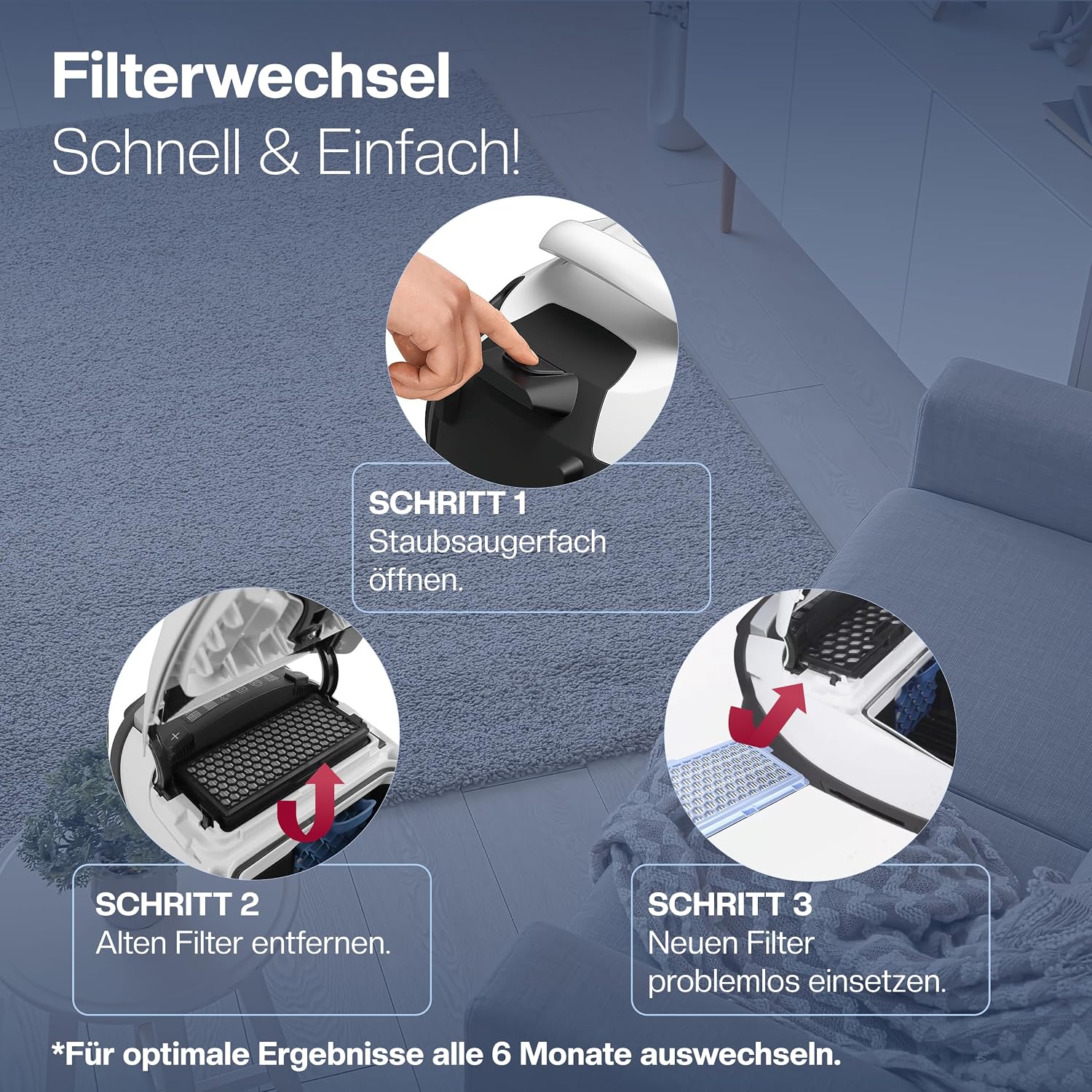 Thumbnail 5 de 3 HEPA & Motorfilter für Miele S‑Serien