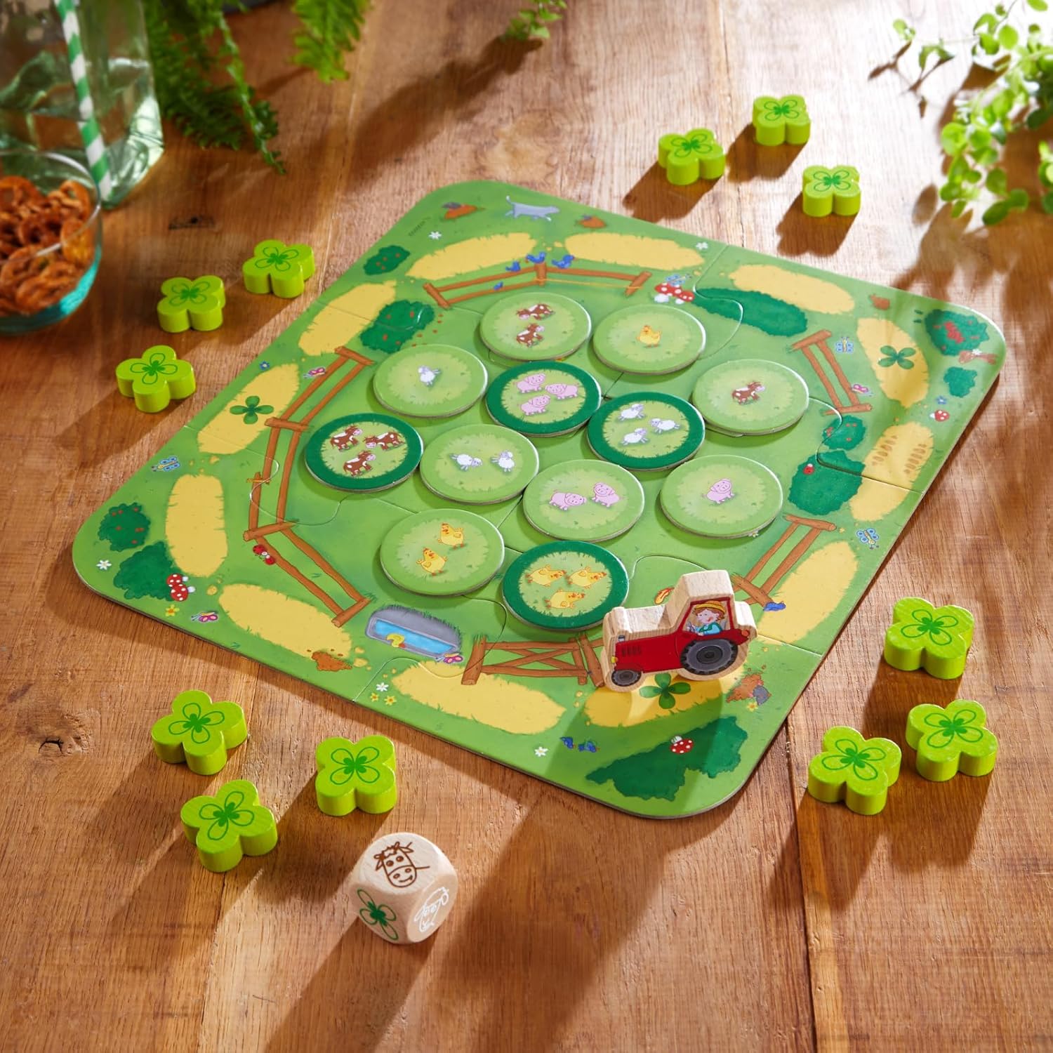 Detalle de HABA Meine ersten Spiele „Zähl mal!“ – tierisches Zählspiel ab 2 Jahren
